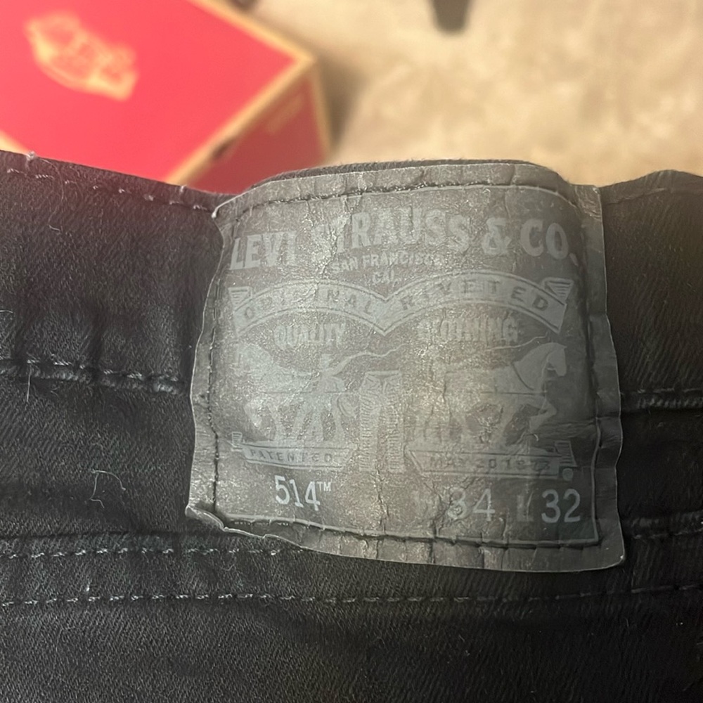 Black 514 Levi’s Pants